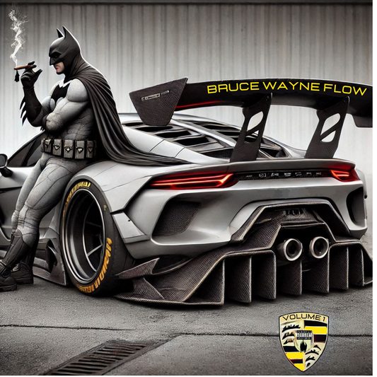 Bruce Wayne Flow V1 Cd Album with Artwork Canvas